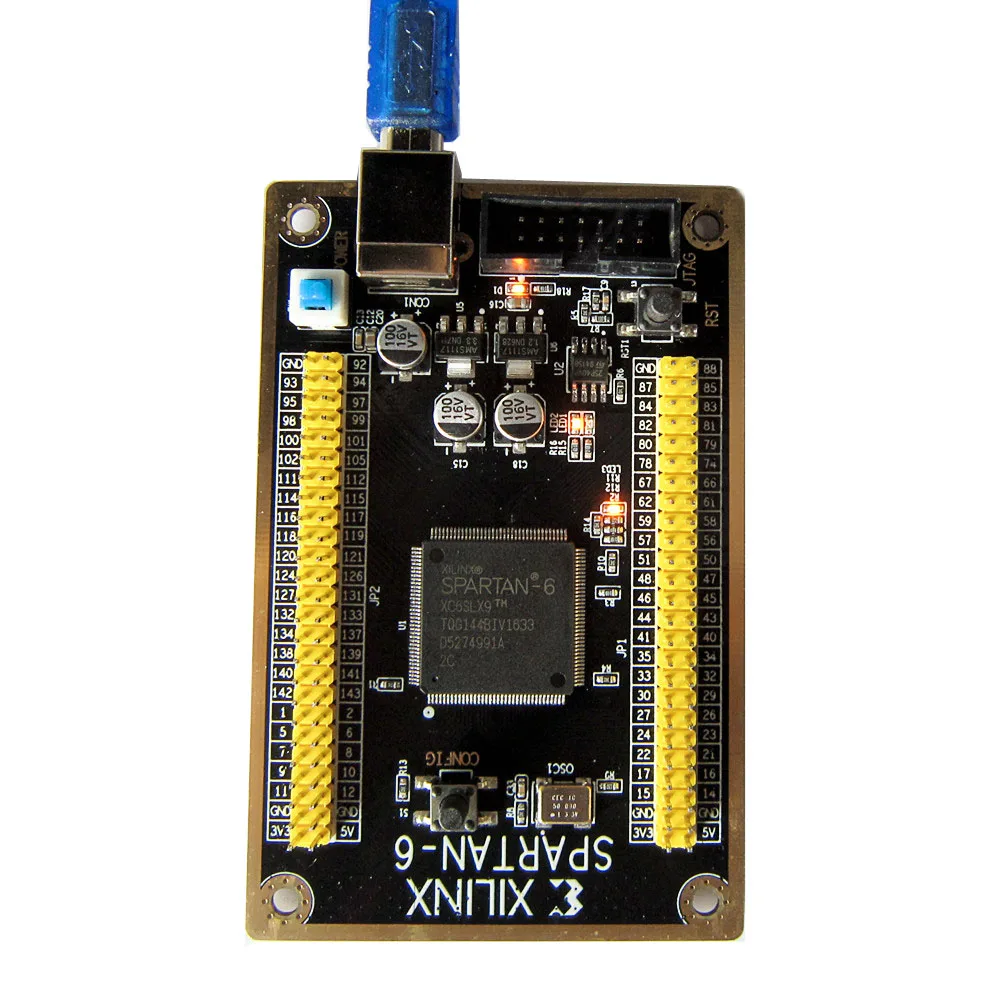 Макетная плата Xilinx FPGA Spartan 6 XC6SLX9 Spartan6 демонстрационная плата|fpga development board|development