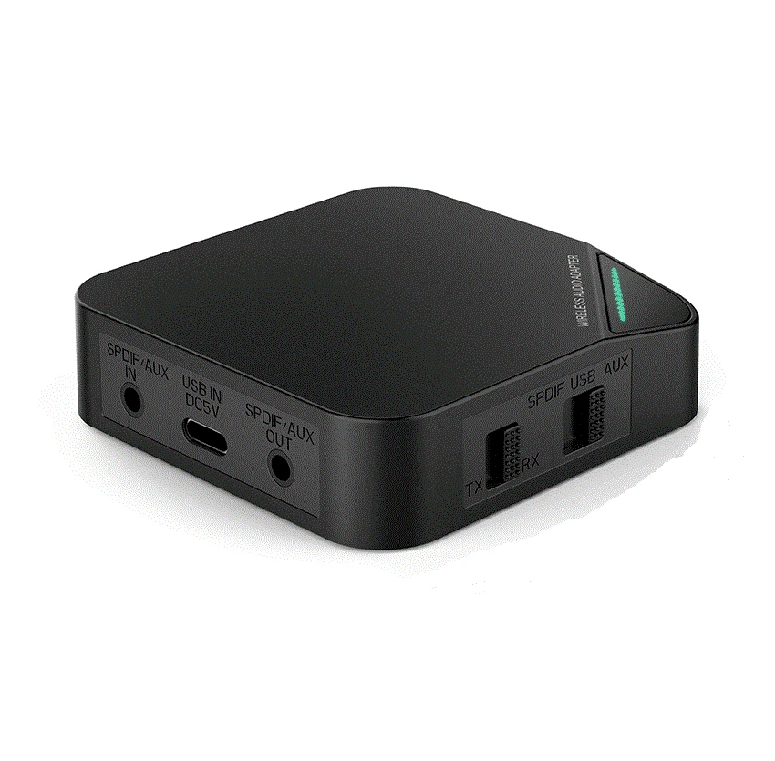 

hot CSR8675 Bluetooth 5.0 2 in 1 Transmitter Receiver Fiber Optic Bluetooth Adapter aptX HD audio 3.5mm for TV/Headphone/Car/PC