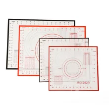 1 шт., силиконовые листы для выпечки, раскатка теста, Кондитерские торты, коврик-подкладка для выпечки, коврик, духовка, макароны, кухонные принадлежности