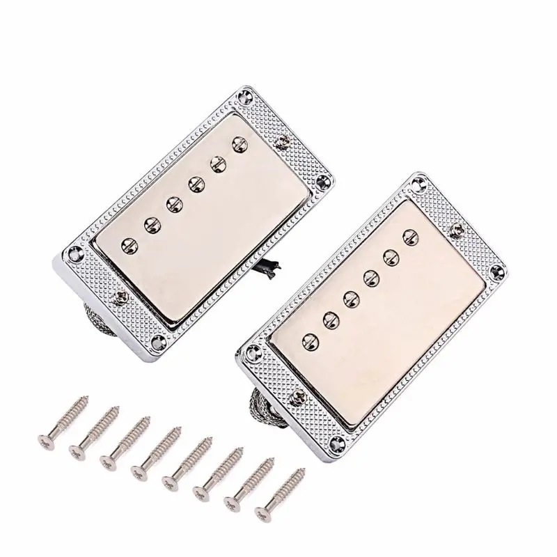 

1set Guitar Pickup Humbucker Alnico V Neck Bridge Dual Coil