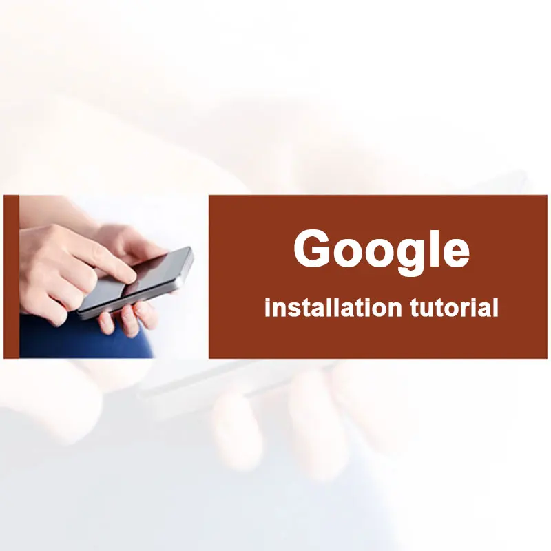 

Google installation tutorial