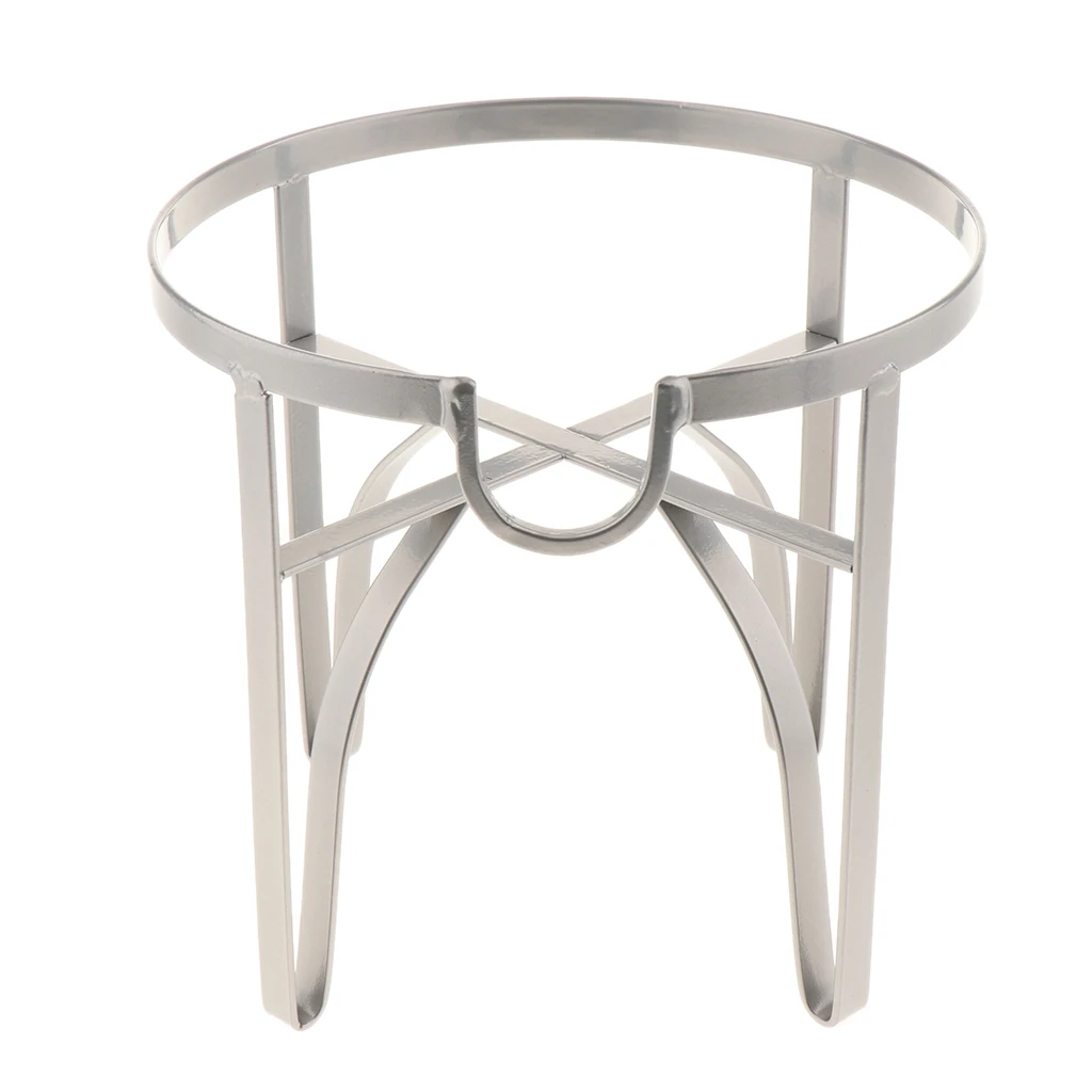  Vintage Metal Storage Organizer Round Stand Jars Drinks Beverage Options Dispenser for Party Bar Pu