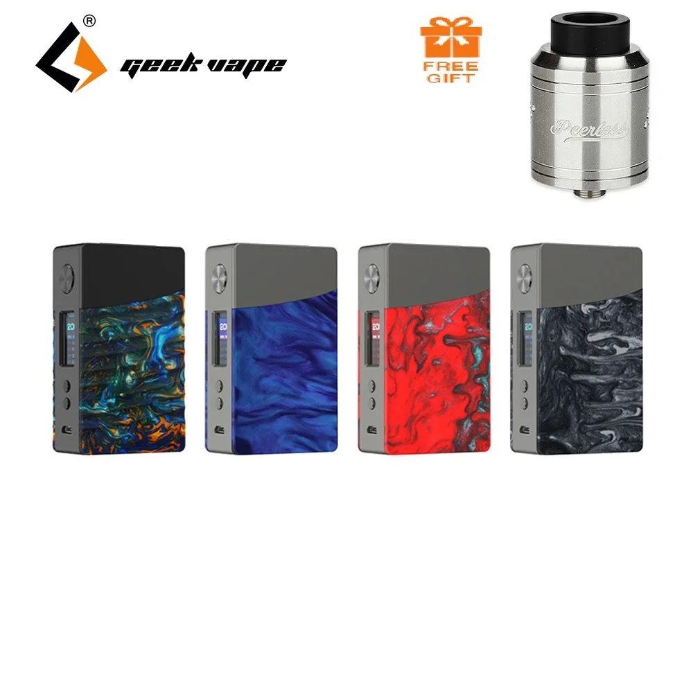 

100% Original 200W GeekVape NOVA TC Box MOD with Advanced AS Chip & Attractive Colors 10ms Fire Speed Vape Mod No 18650 Battery