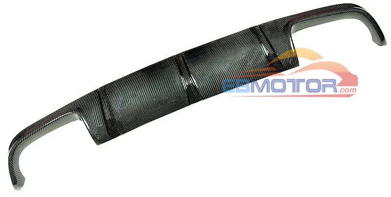 3K Real Carbon fiber Rear Add-on Bumper Diffuser for Mercedes Benz W219 CLS CLS55 CLS63 AMG MODEL 2006-2011  M086