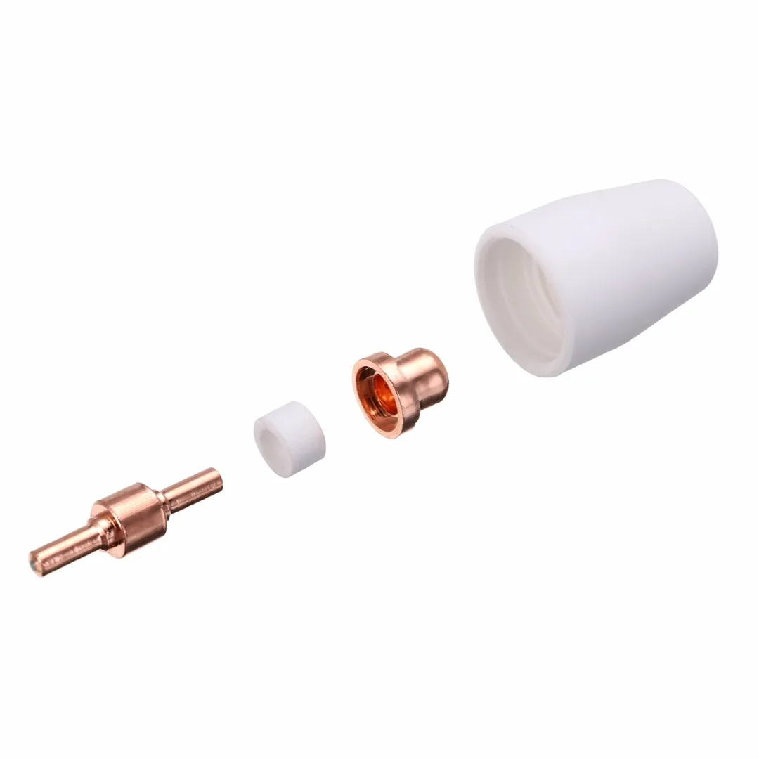Retail 100Pcs PT-31 LG-40 Air Plasma Cutter Cutting Nozzles Electrode Tip Torch Consumable Kits 40A Fit For LGK-40 CUT-40 BPS40