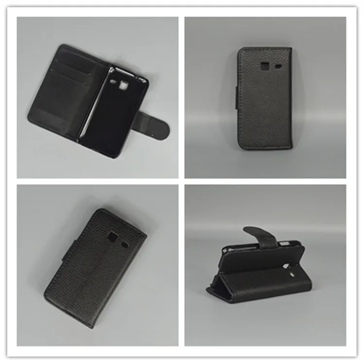 

For Samsung Galaxy J1 Mini J105 J105H J105F J1Mini prime Litchi leather case cover stand function for Card Holder and pouch slot