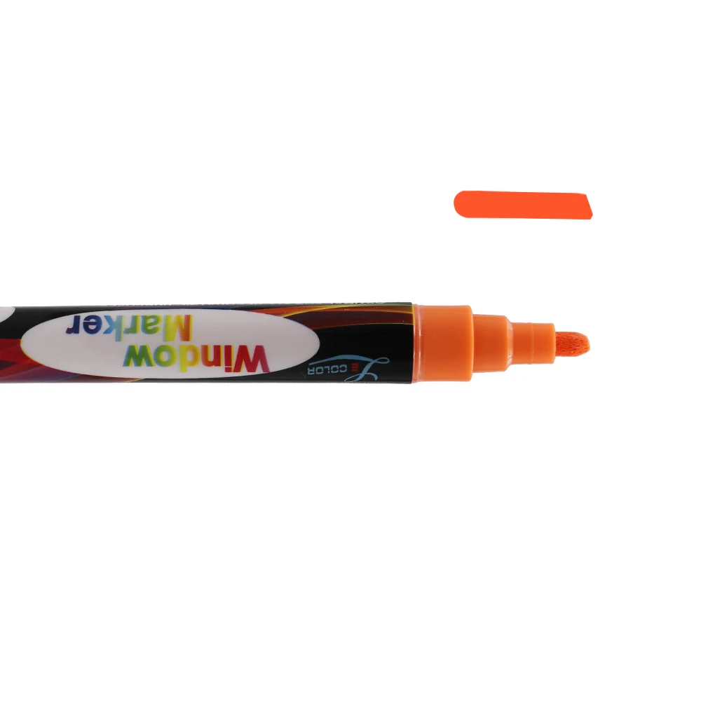 Flashcolor 6 мм офисные и школьные принадлежности хорошая цена Маркер жидкость Мел ручка для белой/Классная доска неоновый Красящие ручки 8 цветов