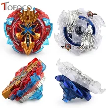 

TOFOCO 2Pcs Fusion Beyblade Burst B48 B66 with Launcher Metal Plastic Spinning Top Kid Fighting Beyblade Toys for Sale Xmas Gift