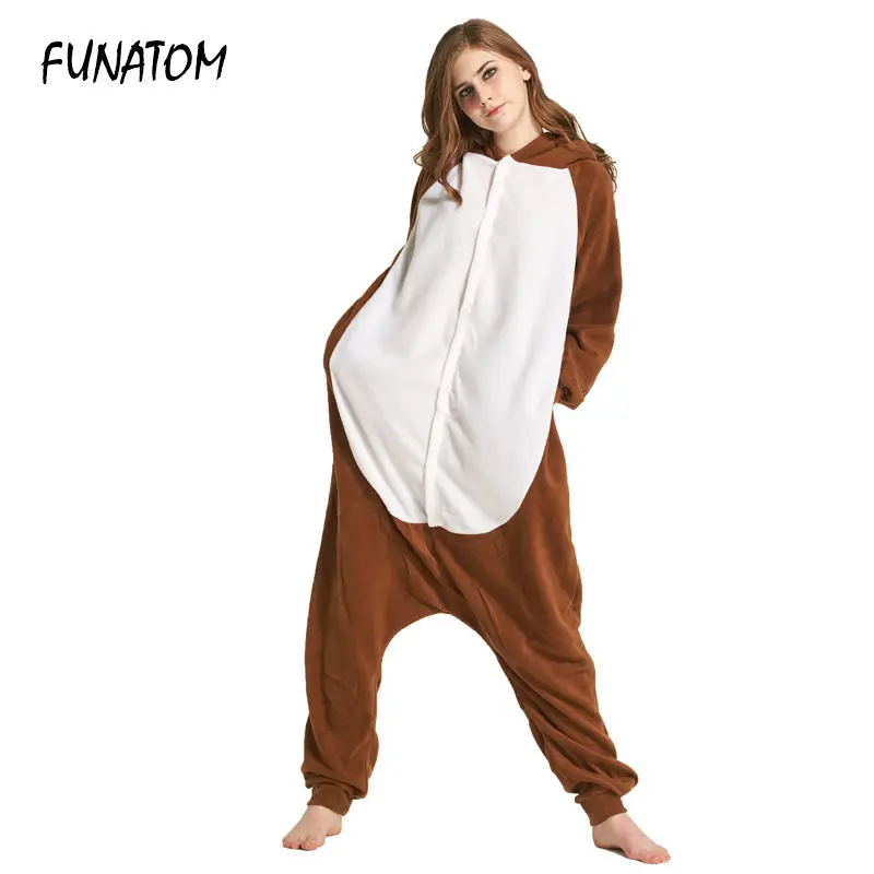 

Animal Kigurumi Onesie Adult Men Women Baboon Sloth Sleepwear Pajama Soft Fancy Unicornio Pijima Overall Nightwear Onepiece