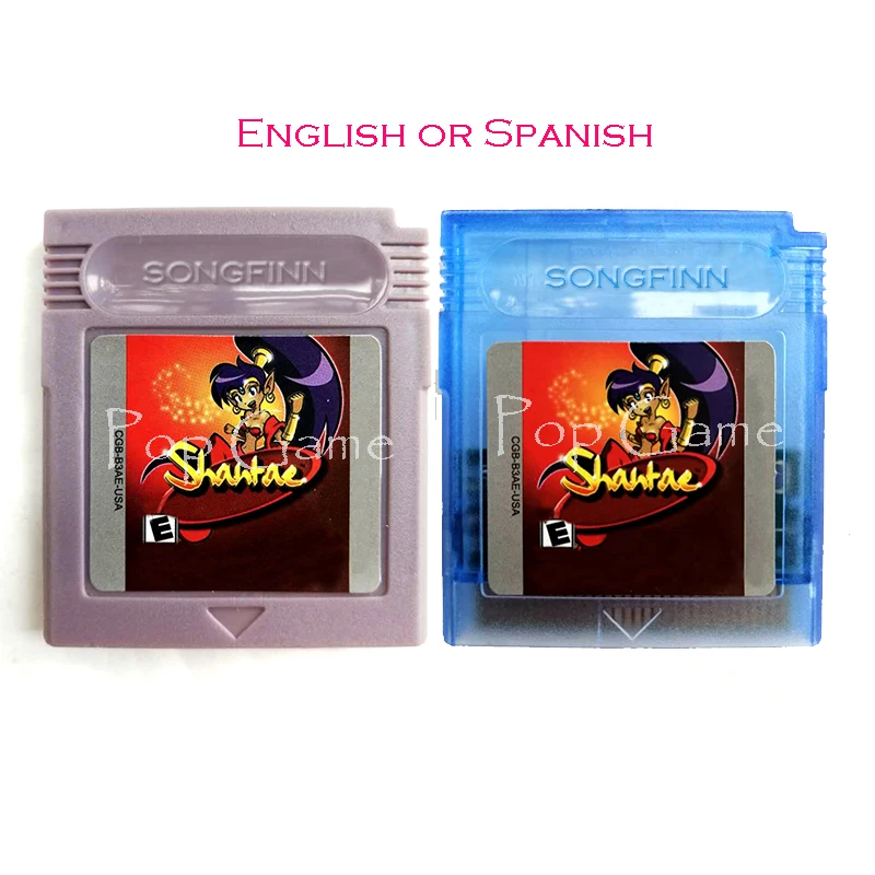 

Shantae Game Cartridge Accessories for 16 Bit Video Game Console