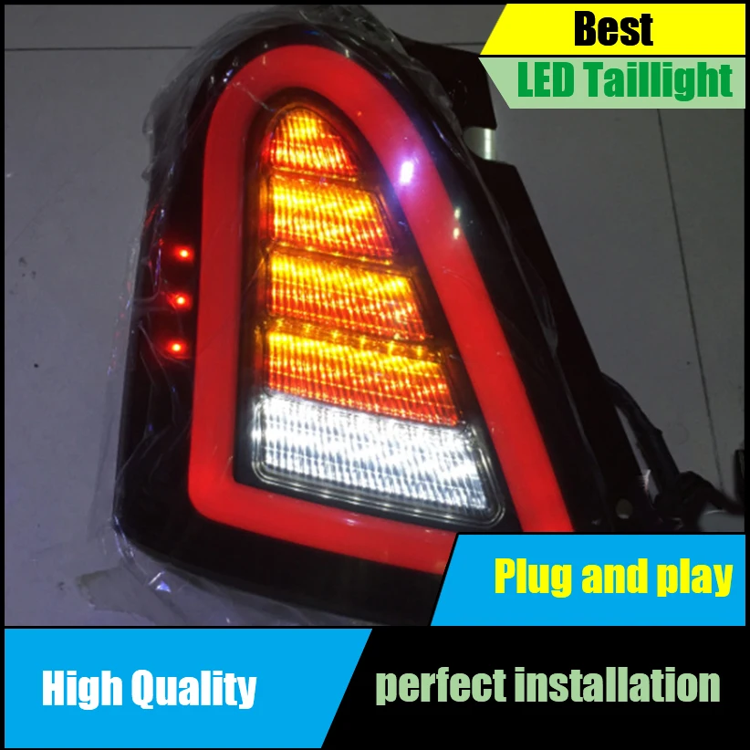 

Car Styling Tail Light Case for Suzuki Swift 2007- 2013 Tail Lights LED Taillight Rear Lamp Driving+Brake+Park+Signal Light