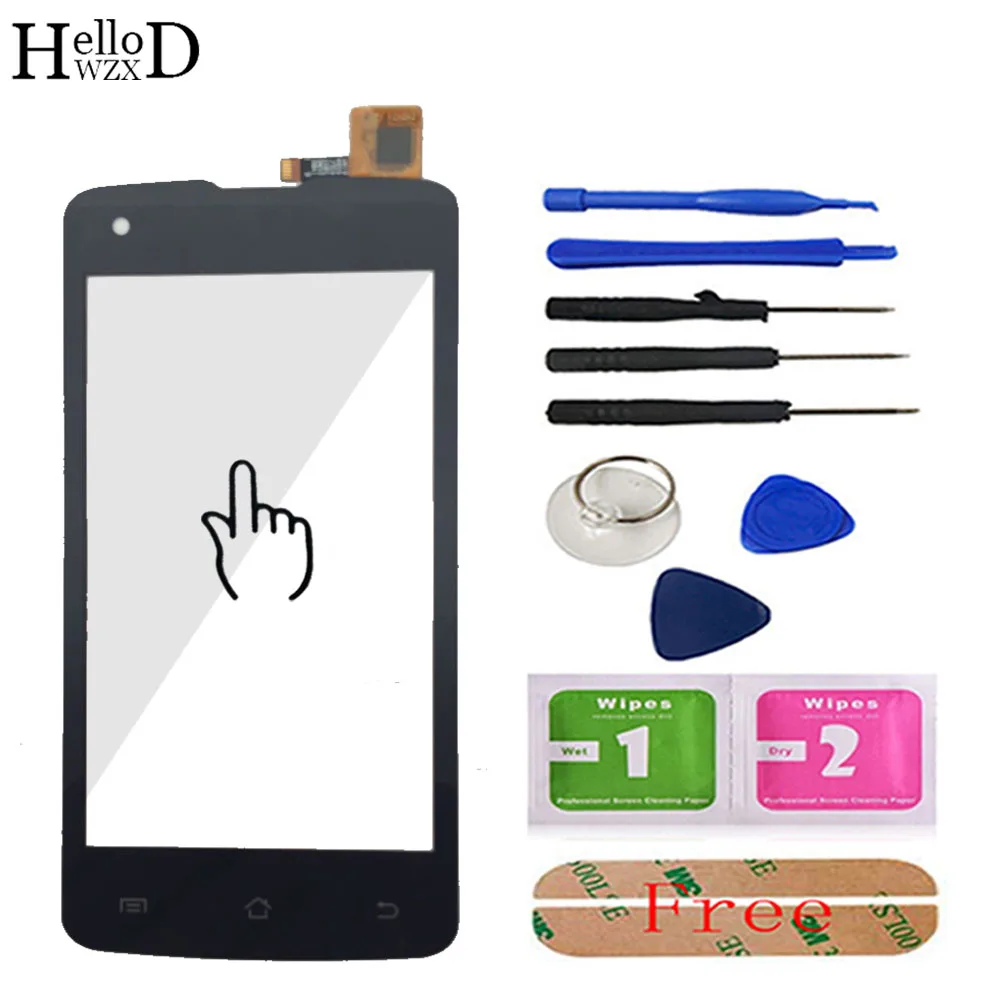

4.0'' For DNS S4006 Smartphone Front Touch Glass Touch Screen Digitizer Panel Lens Sensor Repair Parts Tools Free Adhesive Gift
