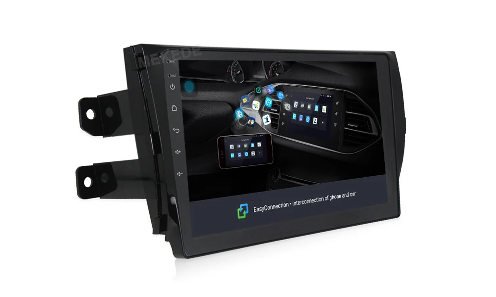 Clearance MEKEDE Quad-core Android 8.1 HD 1024X600 car multimedia player for Zotye T600 support DVR view camera mirror link gps navigtaor 13