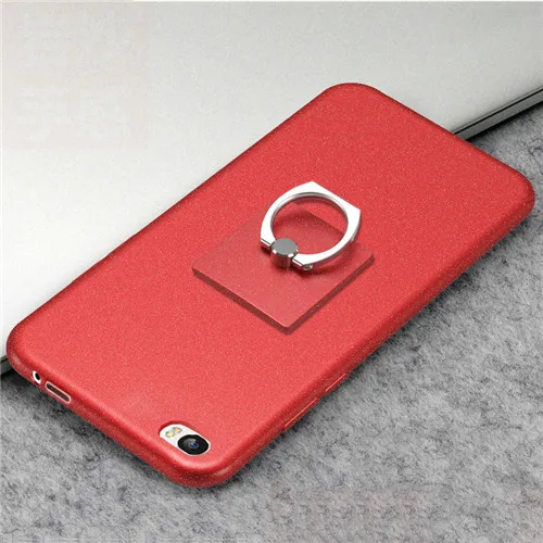 Чехол для huawei P8max, суперматовый защитный силиконовый чехол 6,8 дюйма, защитный чехол для телефона huawei Ascend P8 Max, мягкий чехол из ТПУ - Цвет: red with ring