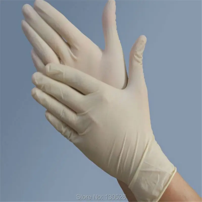 20 шт./лот дешевые тонкие латексные одноразовые перчатки водонепроницаемые Rukavice для стирки посуды кухонные аксессуары
