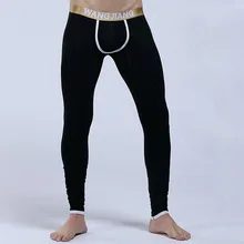 Брендовые зимние мужские теплые кальсоны из хлопка, модное термобелье, мужское термобелье, кальсоны, кальсоны, Лидер продаж