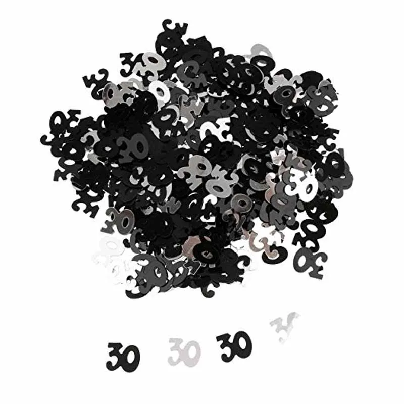 Sparkling Happy Birthday Anniversary Confetti number 30 40 50 60 years Adult Birthday Party Tabletop Table Scatters Decoration Sparkling Happy Birthday Anniversary Confetti number 30 40 50 60 years Adult Birthday Party Tabletop Table Scatters Decoration