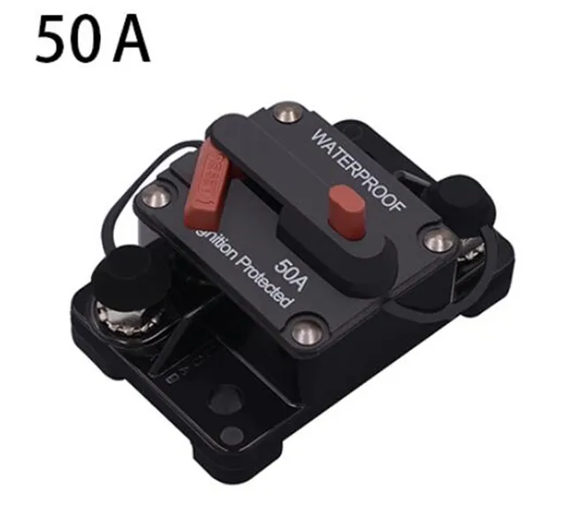 WUPP Car Circuit Breaker Switch Manual Reset Ignition Protected Fuse