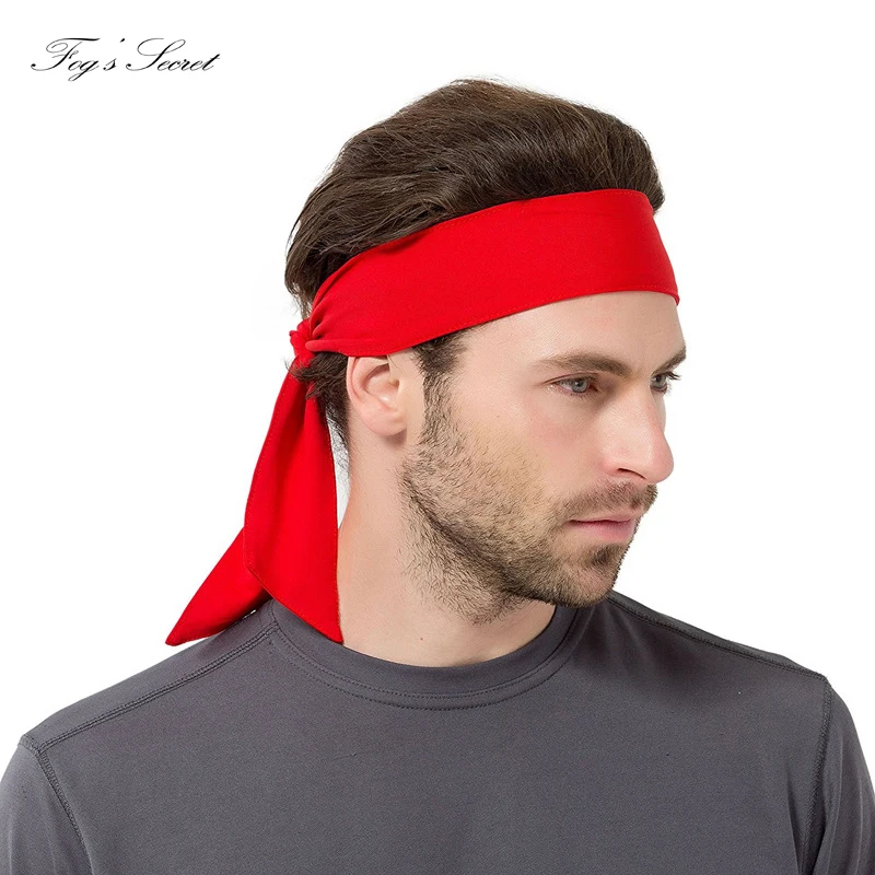 Men rambo Headbands For Woman Sport Basketball Outside Gym Cool
