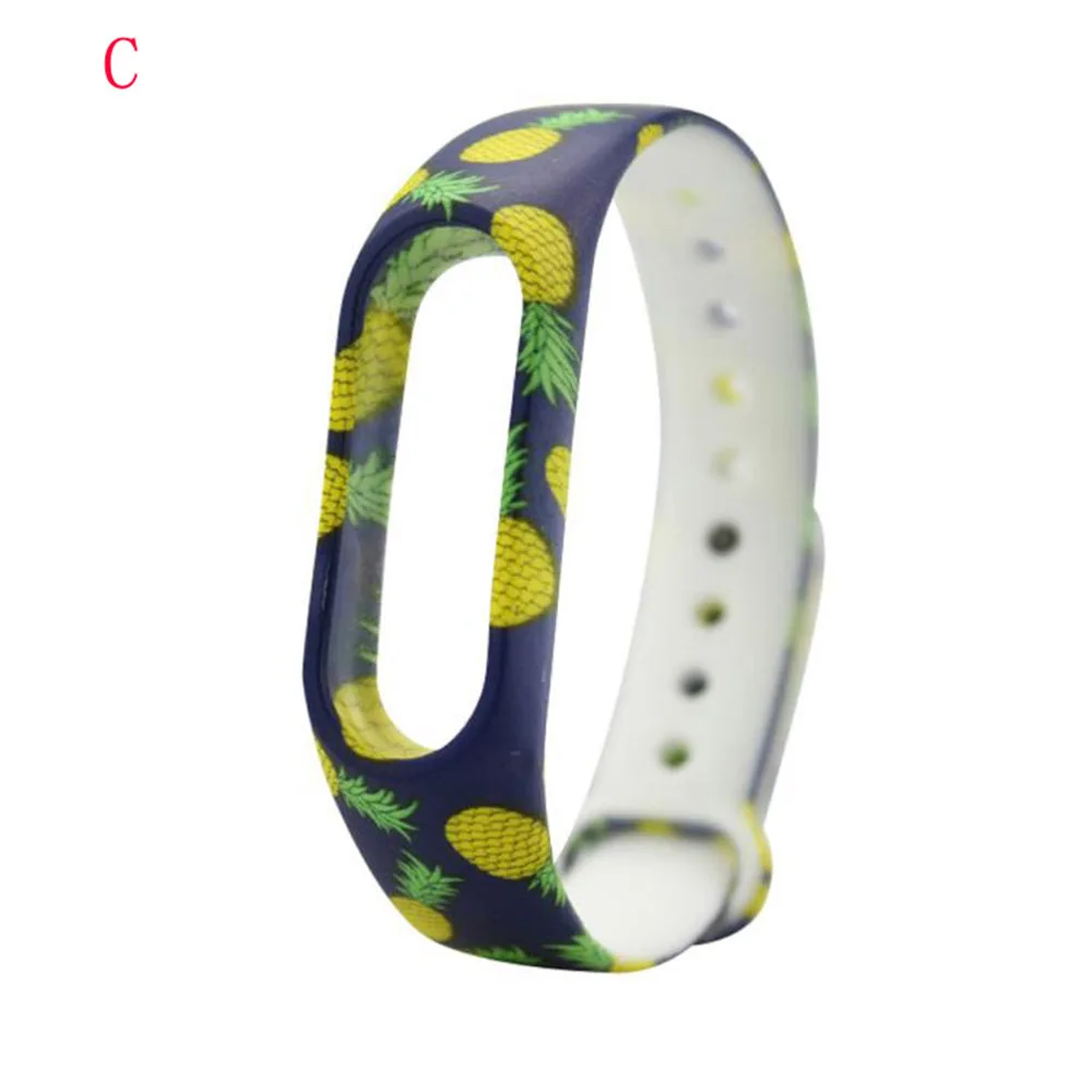 For Mi Band 2 Replacement Strap Wrist Strap not for Xiaomi Mi Band 3 4 Silicone Fashion Accessories Multi-color Mi2 Wrist Strap - Цвет: C