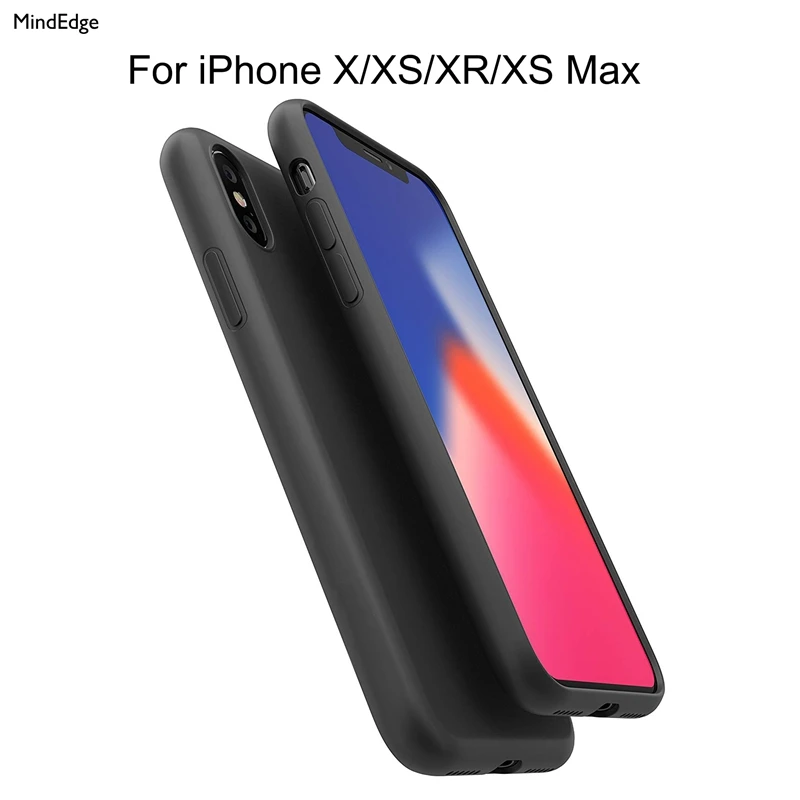 Ultra Soft Slim Thin Back Cover Case for iPhone X XS Max Case Silicone Shockproof Protective Shell for iPhone XR Case Coque Capa