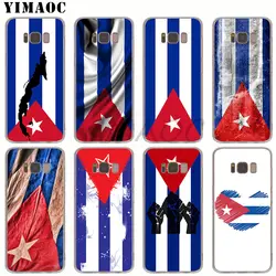 YIMAOC Куба флаг Мягкий чехол для Galaxy A5 A6 A7 A8 A9 J3 J5 J6 J7 ЕС Версия S7 S10 край S8 S9 плюс Примечание 8 9