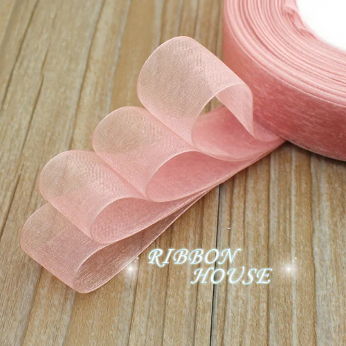 Luxurious Organza Ribbon for Gift Wrapping and Decorative Crafting - 50 Yards per Roll