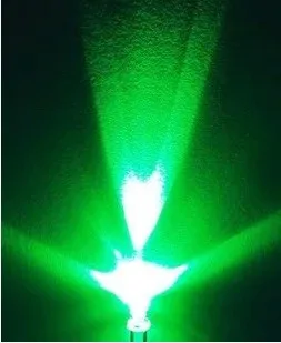 3MM Jade green light emitting diode