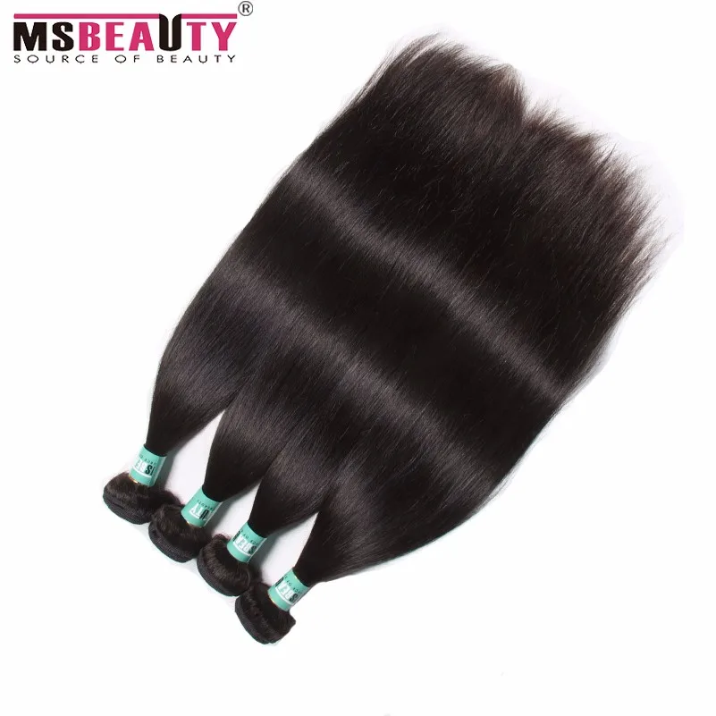 Malaysian Virgin Hair Straight 4 Bundles 7A Unprocessed Virgin Malaysian Hair Cheap Human Hair Weave Malaysian Straight Hair