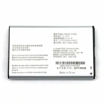 

2pcs/Lot New 2300mAh Li3723T42P3h704572 Battery for ZTE MF91 MF90M MF90 4G WIFI Router Modem + Track Code