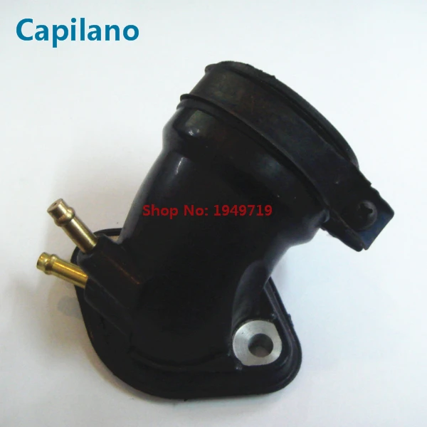 motorcycle ZY125 carburetor intake pipe joint manifold for Yamaha 125cc