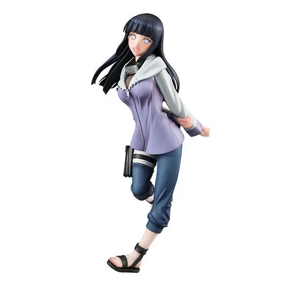 

J Ghee Anime Naruto Hyuuga Hinata Girls PVC Action Figure Collection Model Toy 20cm