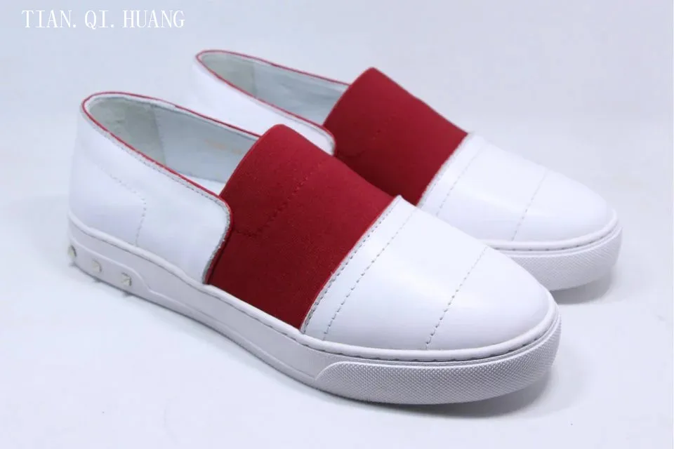 

New Arrivals Genuine Leather Casual Shoes Women New Styles Fashion Design High-Quality Classics Shoes Woman Brand TIAN.QI.HUANG
