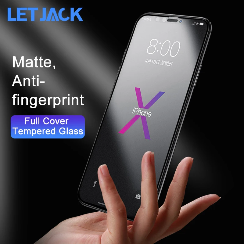 

Matte Screen Protector Tempered Glass for iPhone 11 Pro X XS Max XR Full Cover Protective Frosted Glass for iPhone 6s 6 7 8 Plus