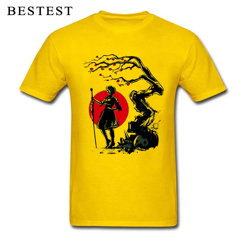 2B Under the Sun 19471 Pure Cotton Top T-shirts for Men Short Sleeve Casual T Shirt Plain Father Day Crewneck Tshirts Casual 2B Under the Sun 19471 yellow