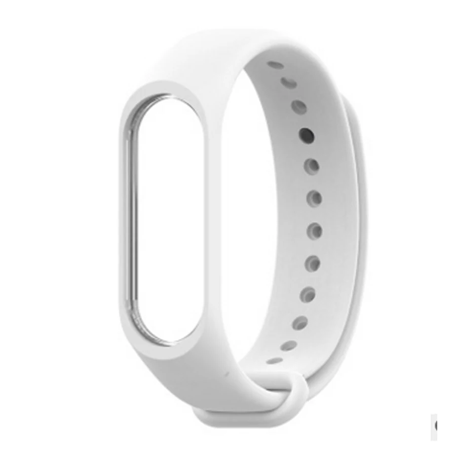 Xiaomi mi band 4 mi band 3 mi band 3/4, красочные браслеты, умный ремешок, прочная защитная пленка для экрана, для Xiaomi mi Band 3/4 - Цвет: White