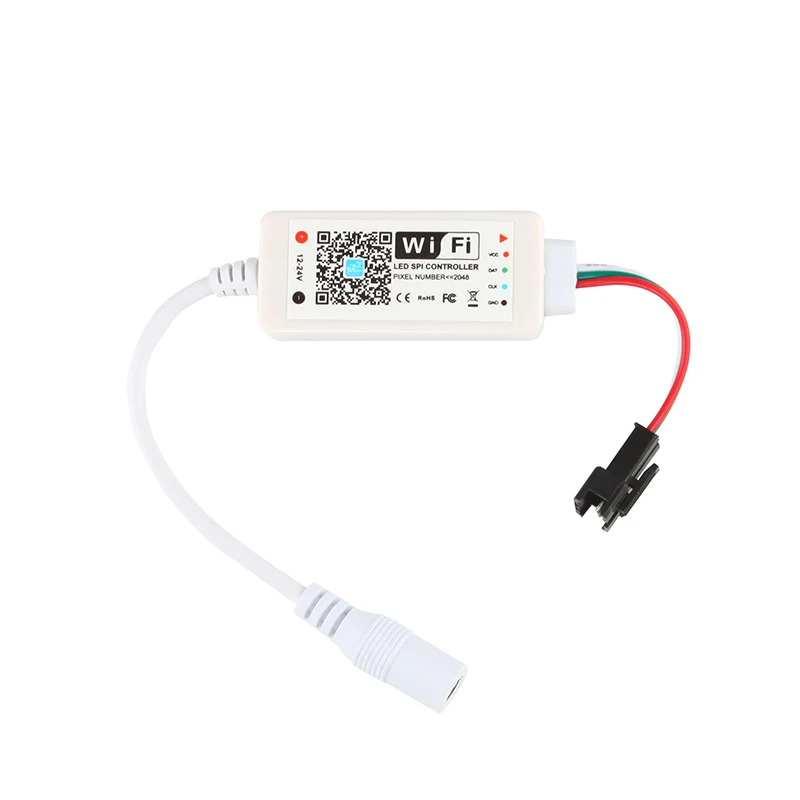 

VIPMOON iOS/Andriod APP WiFi Controller for WS2811 Addressable/Pixel LED Strip Lights