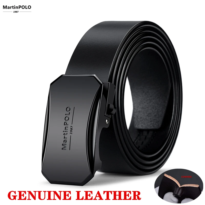 Martinpolo Genuine Leather Belt MaleYoung Fashion Design Jeans Belt