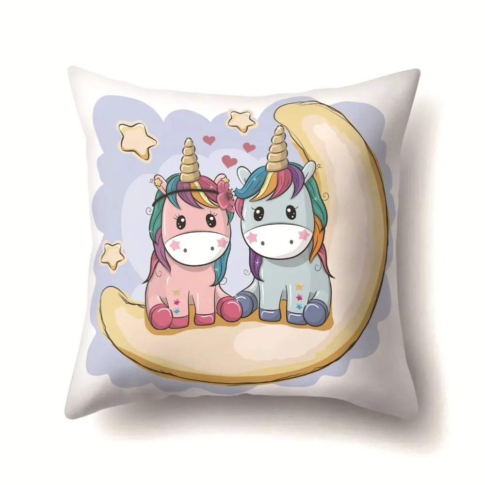 Mordern Cartoon Cushion Unicorn Decoration Car Seat Chair Waist Throw Pillow Home Decor Cojines Decorativos Para Sofa Almofad Mordern Cartoon Cushion Unicorn Decoration Car Seat Chair Waist Throw Pillow Home Decor Cojines Decorativos Para Sofa Almofad