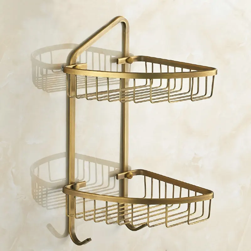 basket A style only Античный матовый медный кристалл и фарфоровая основа для ванной комнаты, посуда для ванной, Полка для полотенец, держатель для полотенец, держатель для бумаги, мыльница, крючок BS8005 - Цвет: basket A style only