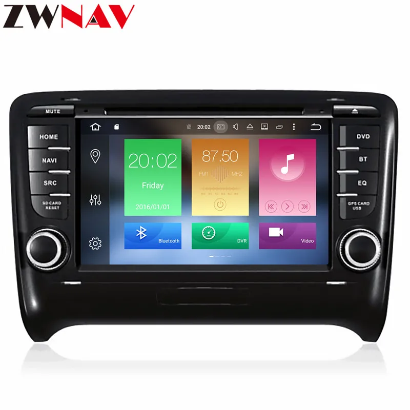 2 Din Android 8,1 dvd-плеер автомобиля головное устройство для AUDI TT 2008-2014 gps радио Wi-Fi стерео навигации ips сенсорный экран мультимедиа
