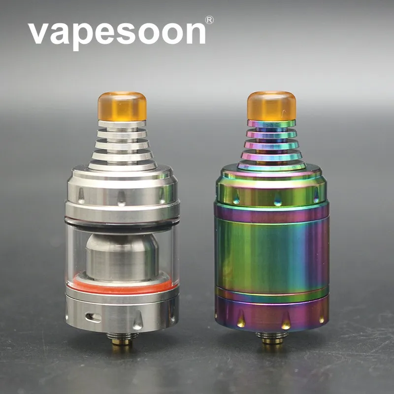 Vapesoon высокое качество Berserker V1.5 MTL RTA 2,5 мл емкость вейпер бак новый слот воздушный поток дизайн Fit 510 резьба электронная сигарета мод