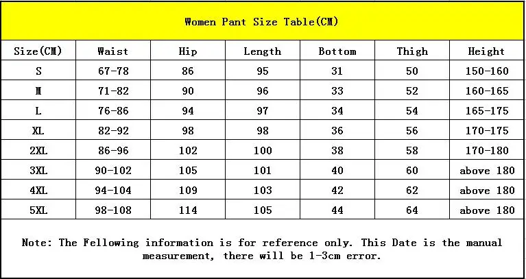 257 Women Size