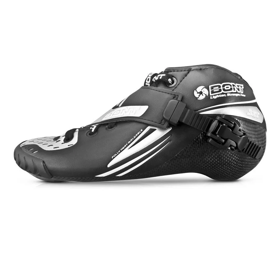 100% الأصلي بونت طائرة 2PT التمهيد سرعة مضمنة تزلج Heatmoldable الكربون الألياف بطانة Competetion ل سباق التزلج التمهيد Patines أحذية