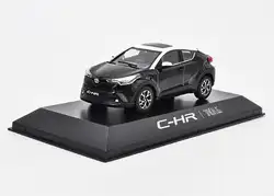 1/43 Toyota CHR C-HR черный литой автомобиль Модель Коллекционная игрушка