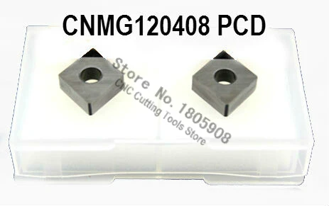 Free shipping 2PCS High quality diamond PCD insert tools pcd cutting tool CNMG120408 For MCFNR / MCLNR / MCMNN