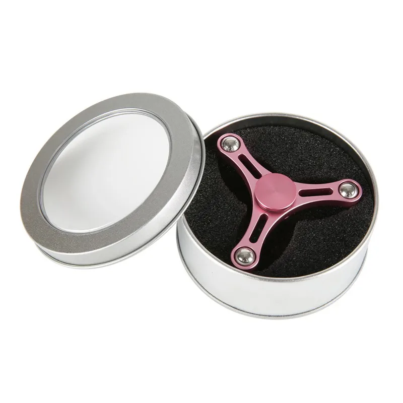 Aluminum Alloy Hollow Out TriangFinger Spinner Fidget EDC Hand Spinner For Autism and ADHD Relief Focus Anxiety Stress Gift Toys Aluminum Alloy Hollow Out TriangFinger Spinner Fidget EDC Hand Spinner For Autism and ADHD Relief Focus Anxiety Stress Gift Toys