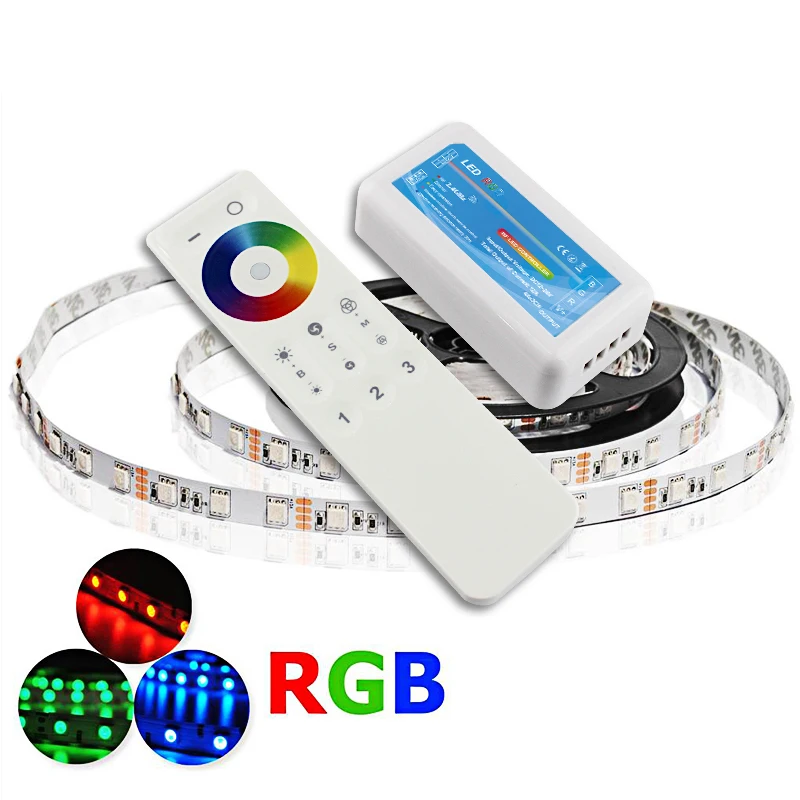 2018 Новый YLSTAR 12V 24V 2 4G RF беспроводной 3 зоны сенсорный пульт RGB Регулируемый