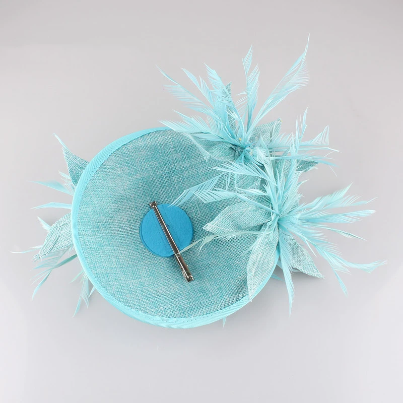 Mingli Tengda Свадебные шляпы и вуалетки Свадебные шляпы для женщин элегантное свадебное украшение шляпка Mariage noivas