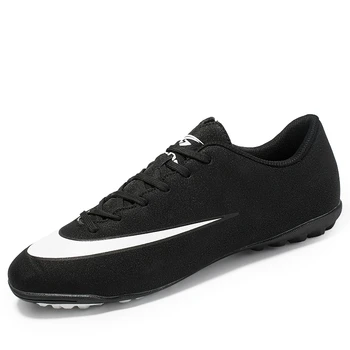 

Football Boots Football Shoes New Adults Men's Outdoor Soccer Cleats High Top TF/FG Training Sports Sneakers Large Size 33 - 45